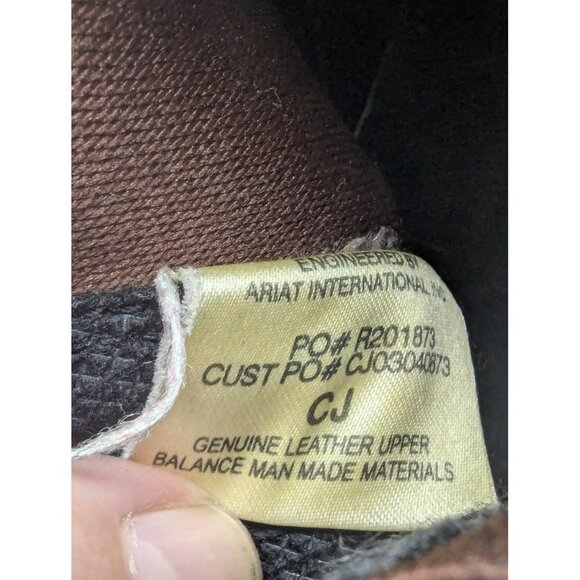 Ariat Boots Womens Size 4 Black Leather Paddock English Riding Jodhpur 67301 - Picture 11 of 11